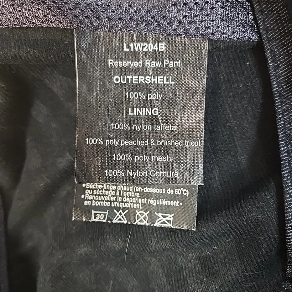 686 Snowboard Pants Mens Medium InfiDRY Reserved Raw 10,000 MM Waterproof Gray - Picture 12 of 13